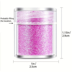 Colorful Laser Hexagon Nail Art Sequins Holographic Glitter Powder