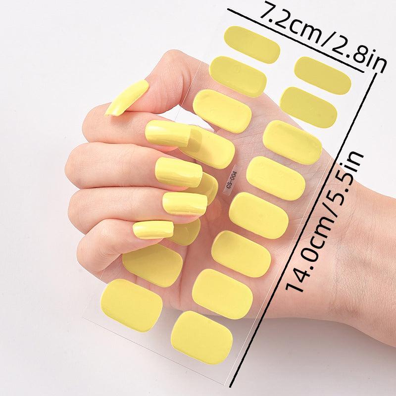 Reusable Nail Art Stickers for Long-Lasting Nails