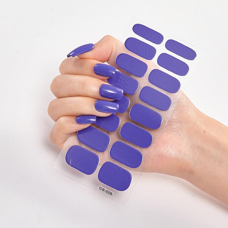 Reusable Nail Art Stickers for Long-Lasting Nails