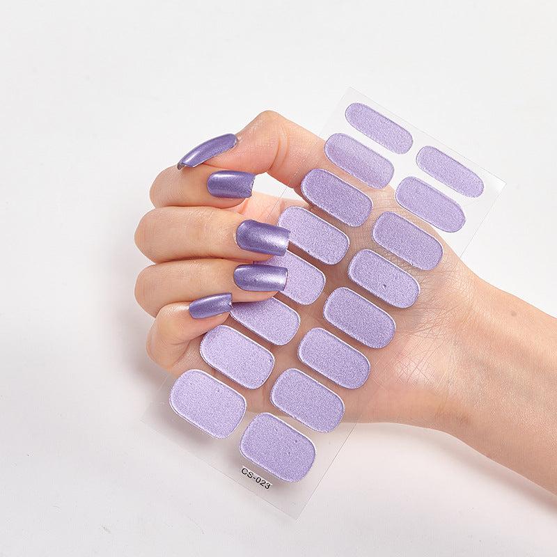 Reusable Nail Art Stickers for Long-Lasting Nails