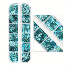 Holographic Laser Star Nail Glitter Flakes - Nail Art Supplies