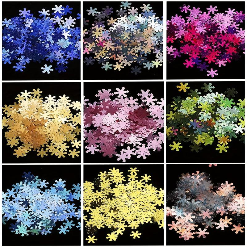 Holographic Laser Star Nail Glitter Flakes - Nail Art Supplies