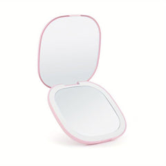 LED Pocket Mirror 1X 5X Magnification Compact Travel Makeup Mirror