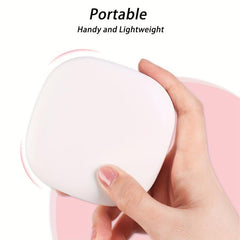 LED Pocket Mirror 1X 5X Magnification Compact Travel Makeup Mirror