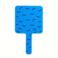 Small Square Makeup Mirror Handheld Portable Vanity Mirror for Home and Travel