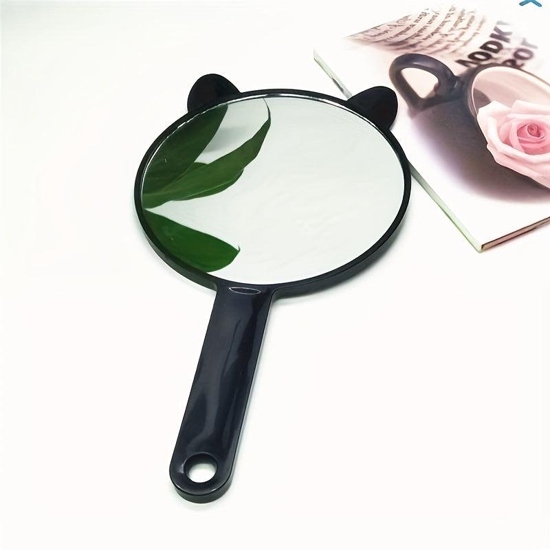 Cat Ear Hand Mirror Cartoon Makeup Vanity Mirror