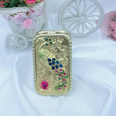 Vintage Mirror Double-sided Foldable Pocket Mirror