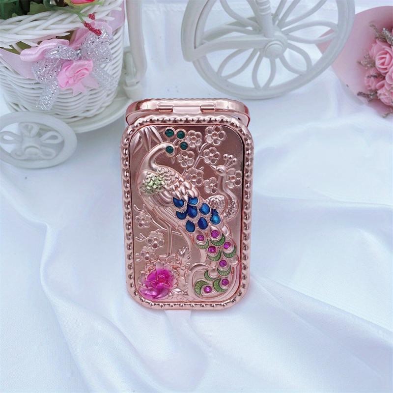 Vintage Mirror Double-sided Foldable Pocket Mirror