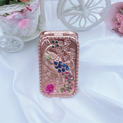 Vintage Mirror Double-sided Foldable Pocket Mirror