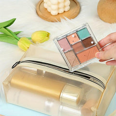 Zipper Mesh Makeup Bag Travel Cosmetic Pouch for Women