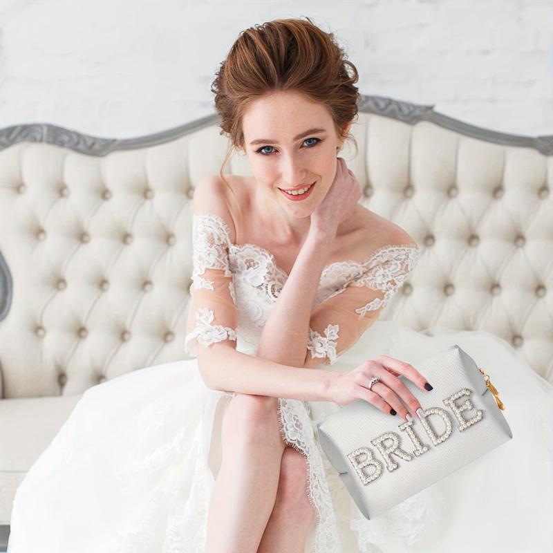 Bride Patch Makeup Bag Waterproof Organizer