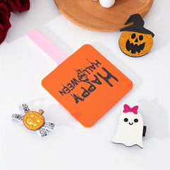 Skull & Letter Pattern Hand Mirror Small Square Vanity Mirror