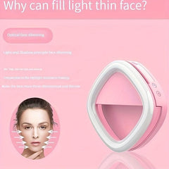 USB Rechargeable 36 LED Beauty Mirror Selfie Fill Light