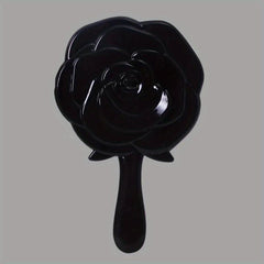 Vintage 3D Rose Handheld Mirror for Makeup & Skincare