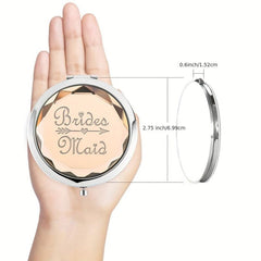 Crystal Makeup Mirror for Bridesmaid Proposal