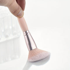 5pcs Mini Makeup Brush Set with Case & Mirror