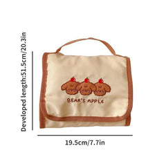 Cartoon Cosmetic Bag Toiletry Travel Bag Makeup Brush Bags Organizer