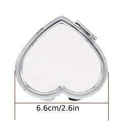 12pcs Sublimation Blank Mirror with Aluminium Plate & Glue