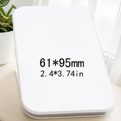 Portable PU Leather Makeup Mirror Foldable Handheld Small Mirror