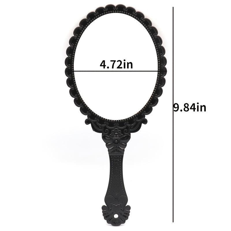 Vintage Hand Held Mirror Beauty Tool
