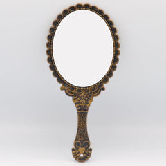 Vintage Hand Held Mirror Beauty Tool