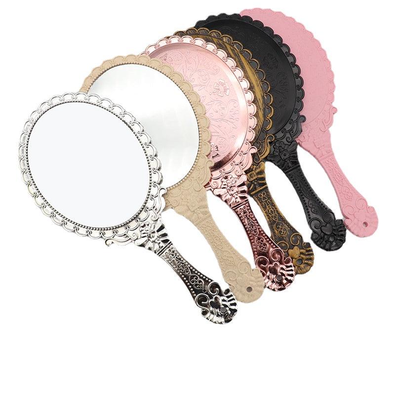 Vintage Hand Held Mirror Beauty Tool