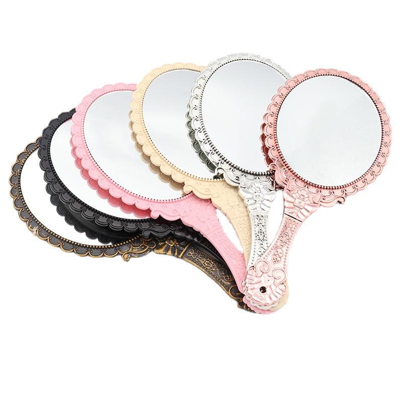 Vintage Hand Held Mirror Beauty Tool