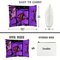 Art Pattern Print Cosmetic Bag Makeup Bags Travel Bag Birthday For Women