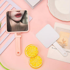 Vanity Makeup Mirror Comb Set Hair Brush Portable Hair Groomer Comb Gift