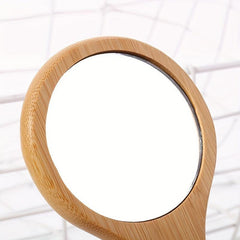 Handheld Mirrors Portable Comb Mirror Carry On Makeup Mirror