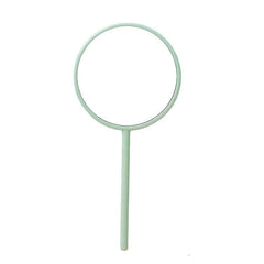 Round Hand Mirror Lightweight Hand Held Mirror Small Portable Beauty Mirror