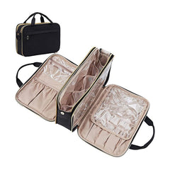Travel Toiletry Bag For Women Portable Makeup Organizer Large Capacity