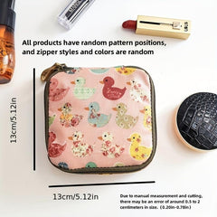 Sanitary Napkin Storage Bag for Menstrual Cup and Pads