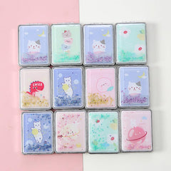Cute Cartoon Vanity Mirror Double Side Compact Makeup Mirror for Girls and Women