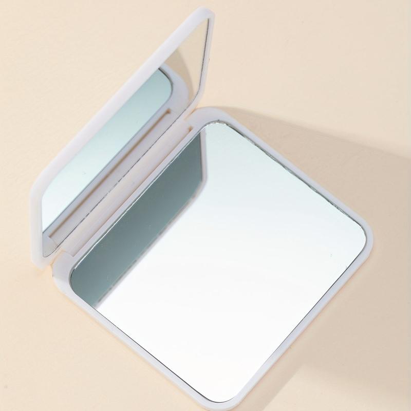 Portable Folding Mirror Double Side Compact Makeup Mirror