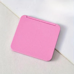 1PCS Portable Mini Makeup Mirror Travel Double Sided Square Folding Mirror