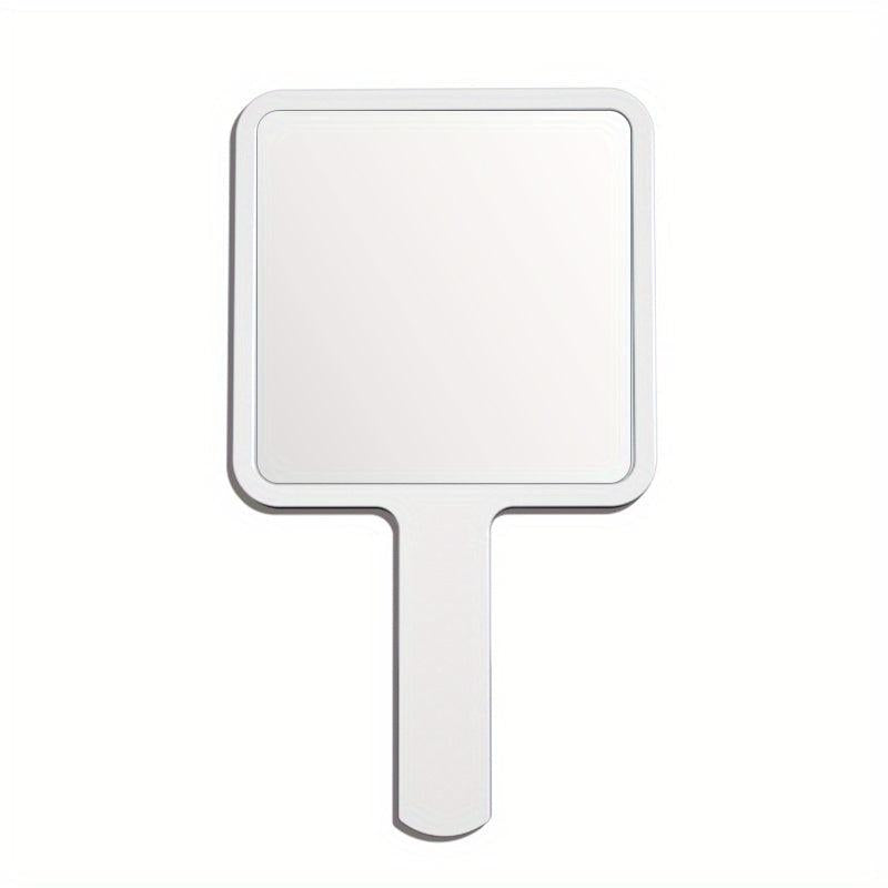 Medium Makeup Mirror Hand held Makeup Mirror HD Medium Square Cosmetic Mirror