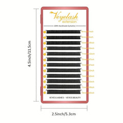 8-16mm Mix PBT Silk Volume Lashes for Eyelash Extensions