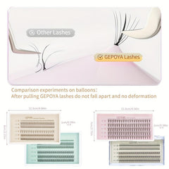 Individual Lashes Natural Look DIY Extension Kit