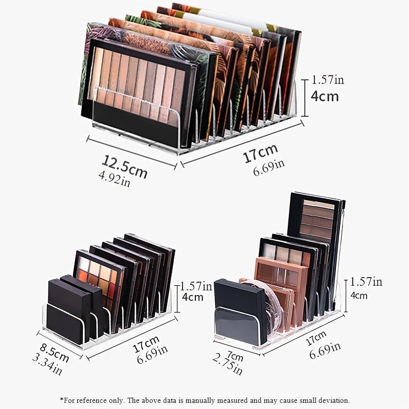 Acrylic Eyeshadow Palette Organizer Makeup Holder Christmas Gift