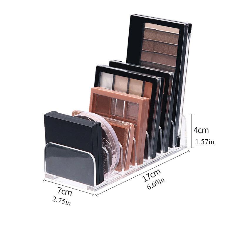 Acrylic Eyeshadow Palette Organizer Makeup Holder Christmas Gift
