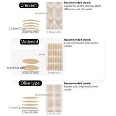 Invisible Double Eyelid Tape Transparent Self Adhesive Eyelid Patch