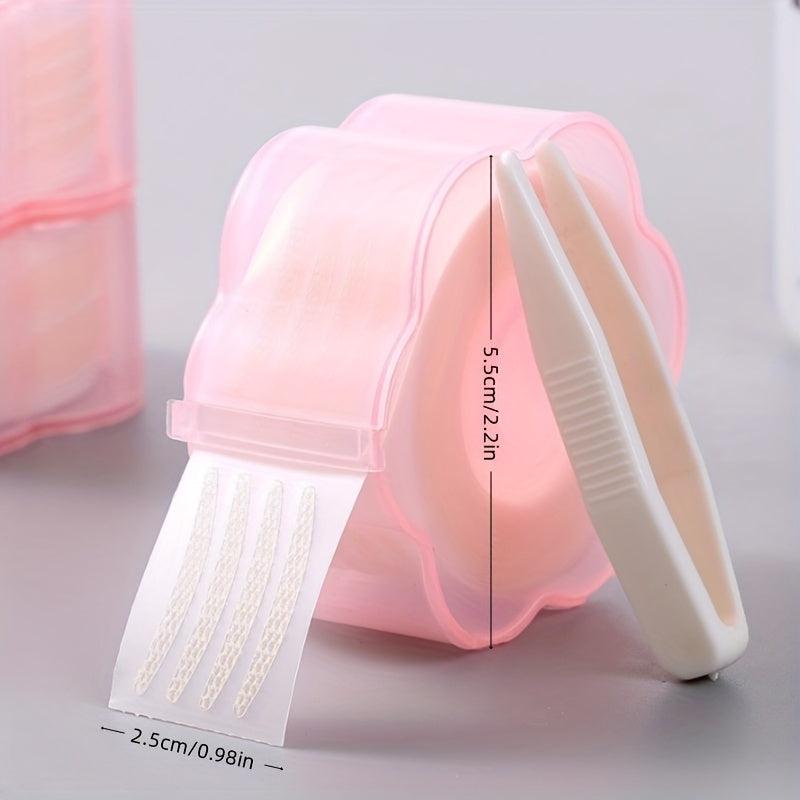 360pcs Double Eyelid Tape Lace Mesh Invisible Fold Sticker Natural Makeup