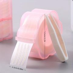 360pcs Double Eyelid Tape Lace Mesh Invisible Fold Sticker Natural Makeup