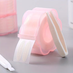 360pcs Double Eyelid Tape Lace Mesh Invisible Fold Sticker Natural Makeup