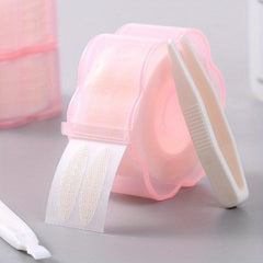 360pcs Double Eyelid Tape Lace Mesh Invisible Fold Sticker Natural Makeup