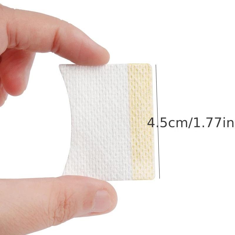 40Pcs Disposable Cotton Eyelashes Patch Sticker for Removing Eyelashes Eye Pads