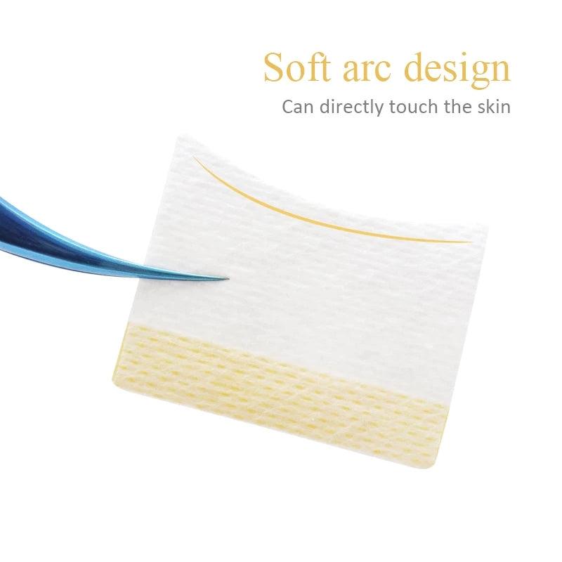 40Pcs Disposable Cotton Eyelashes Patch Sticker for Removing Eyelashes Eye Pads