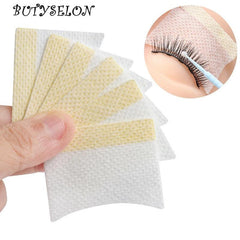 40Pcs Disposable Cotton Eyelashes Patch Sticker for Removing Eyelashes Eye Pads