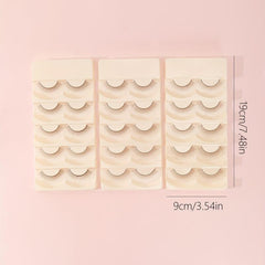 Beauty Training Lashes for Eyelash Extension Practice - 15 Pairs